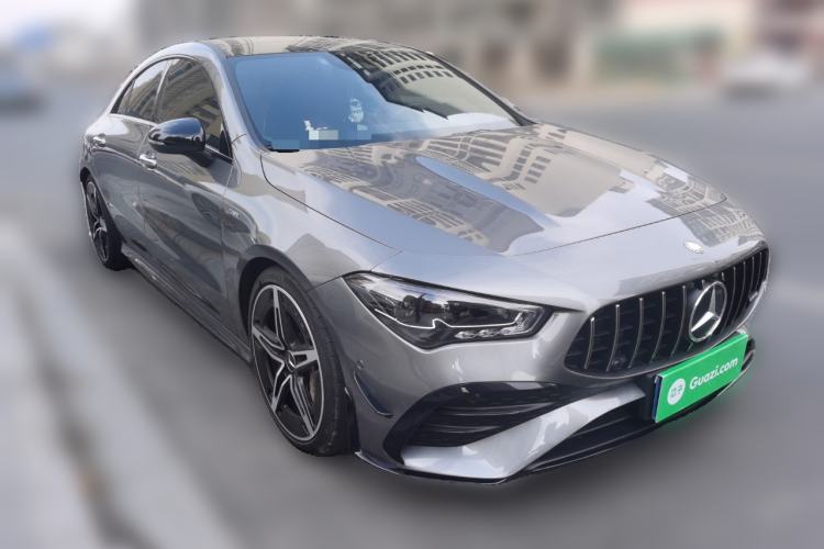 Used Mercedes-Benz CLA AMG 2024 AMG CLA 35 4MATIC Front Right 45 Deg