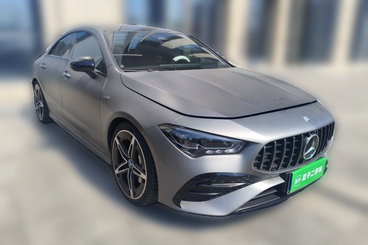Used Mercedes-Benz CLA AMG 2024 AMG CLA 35 4MATIC Front Right 45 Deg