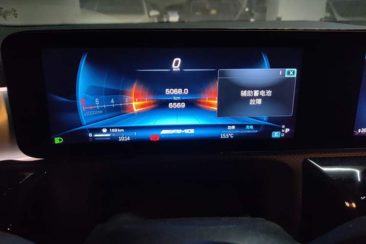 Used Mercedes-Benz CLA AMG 2024 AMG CLA 35 4MATIC Odometer Close Up