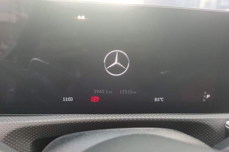 Used Mercedes-Benz CLA AMG 2024 AMG CLA 35 4MATIC Odometer Close Up