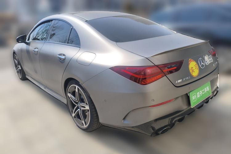 Used Mercedes-Benz CLA AMG 2024 AMG CLA 35 4MATIC Rear Left 45 Deg