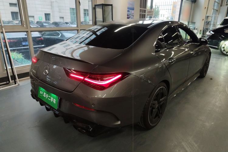 Used Mercedes-Benz CLA AMG 2024 AMG CLA 35 4MATIC Rear Right 45 Deg