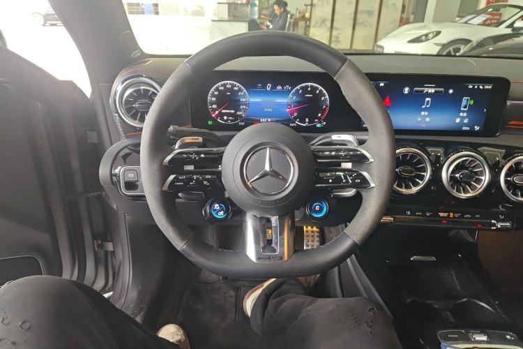 Used Mercedes-Benz CLA AMG 2024 AMG CLA 45 S 4MATIC+ Ignition Special Edition Steering Wheel