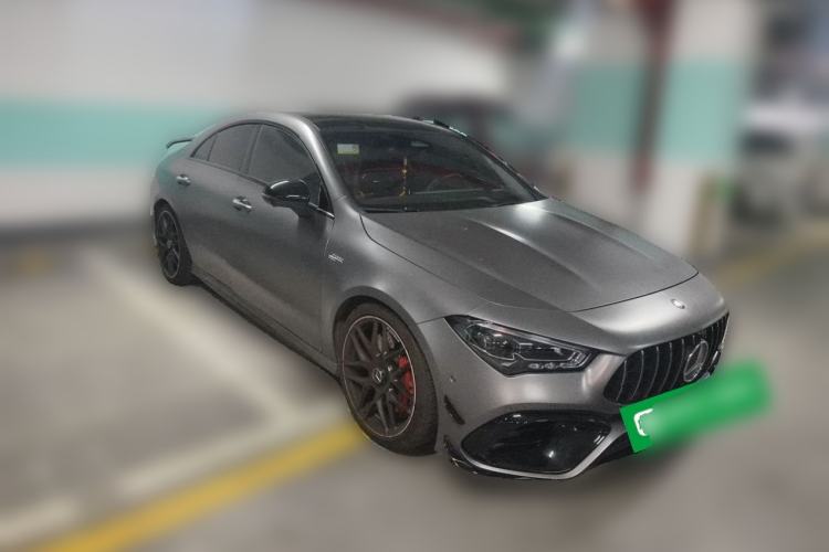 Used Mercedes-Benz CLA AMG 2024 AMG CLA 45 S 4MATIC+ Front Right 45 Deg