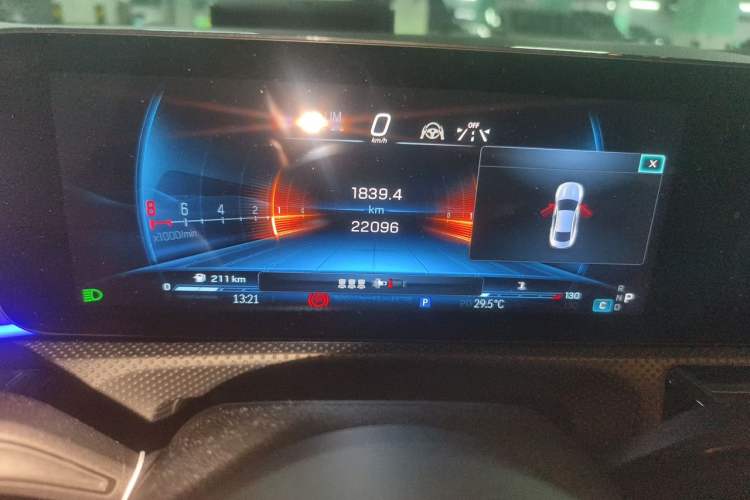 Used Mercedes-Benz CLA AMG 2024 AMG CLA 45 S 4MATIC+ Odometer Close Up