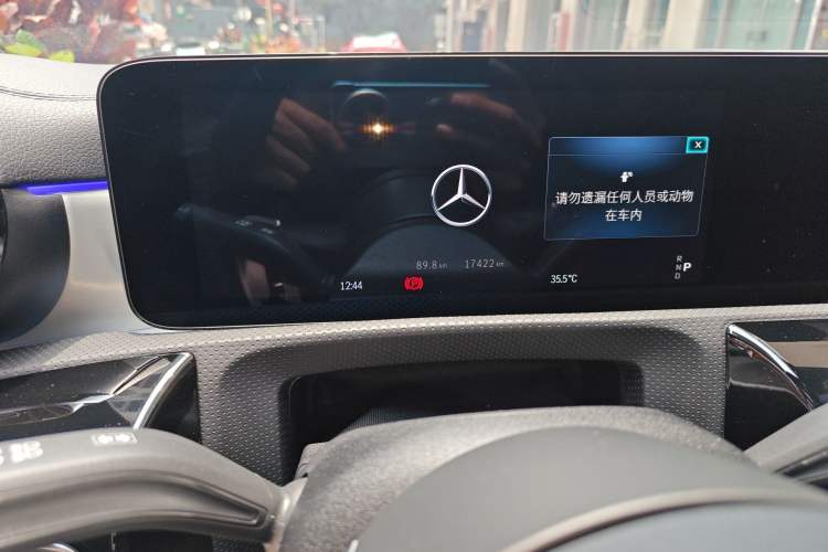 Used Mercedes-Benz CLA AMG 2024 AMG CLA 35 4MATIC Odometer Close Up