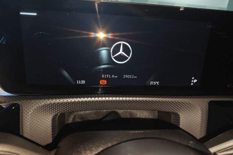 Used Mercedes-Benz CLA AMG 2024 AMG CLA 35 4MATIC Odometer Close Up