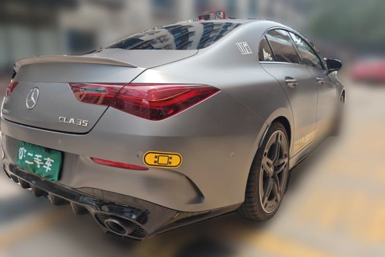 Used Mercedes-Benz CLA AMG 2024 AMG CLA 35 4MATIC Rear Right 45 Deg