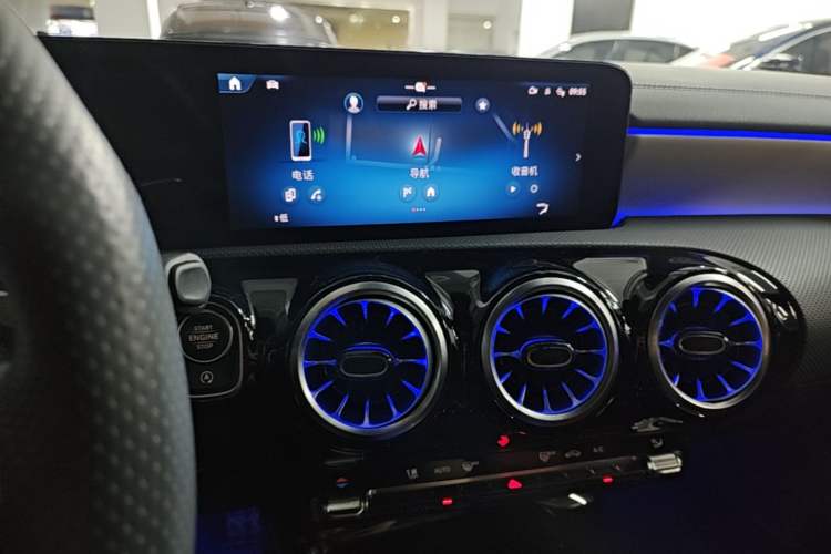 Used Mercedes-Benz CLA AMG 2024 AMG CLA 35 4MATIC Audio And AC Panel