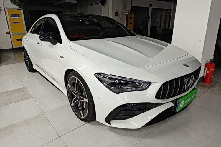 Used Mercedes-Benz CLA AMG 2024 AMG CLA 35 4MATIC Front Right 45 Deg