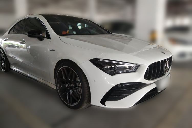 Used Mercedes-Benz CLA AMG 2024 AMG CLA 35 4MATIC Front Right 45 Deg