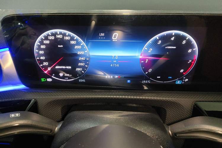 Used Mercedes-Benz CLA AMG 2024 Facelifted AMG CLA 35 4MATIC Instrument Cluster