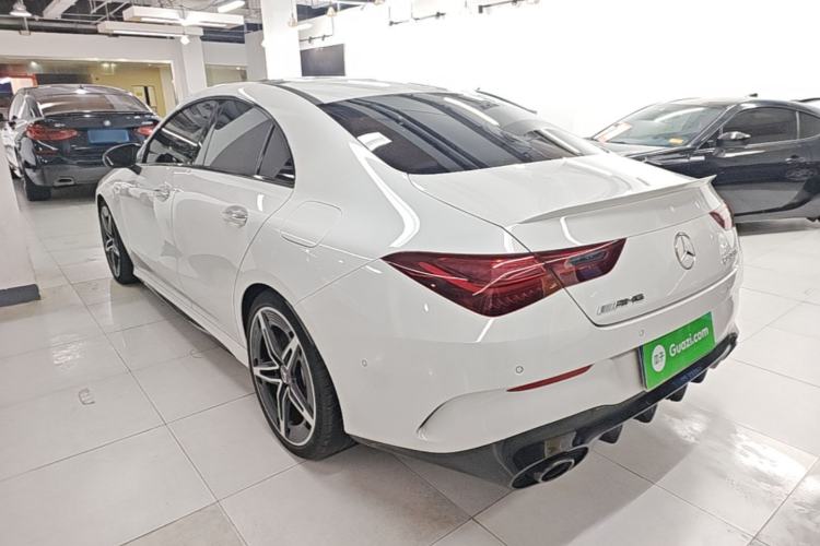 Used Mercedes-Benz CLA AMG 2024 AMG CLA 35 4MATIC Rear Left 45 Deg