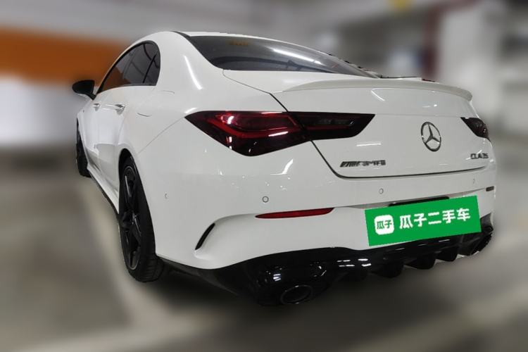 Used Mercedes-Benz CLA AMG 2024 Facelifted AMG CLA 35 4MATIC Rear Left 45 Deg