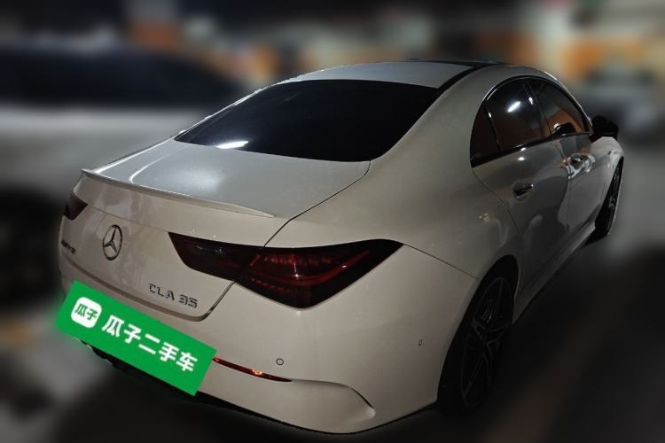 Used Mercedes-Benz CLA AMG 2024 AMG CLA 35 4MATIC Rear Right 45 Deg