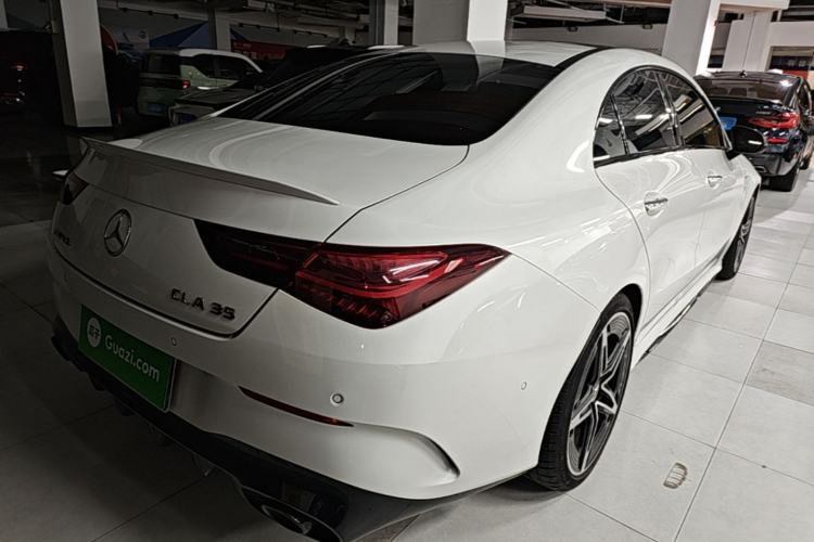 Used Mercedes-Benz CLA AMG 2024 AMG CLA 35 4MATIC Rear Right 45 Deg