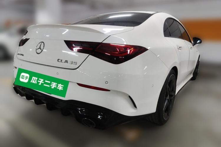 Used Mercedes-Benz CLA AMG 2024 Facelifted AMG CLA 35 4MATIC Rear Right 45 Deg