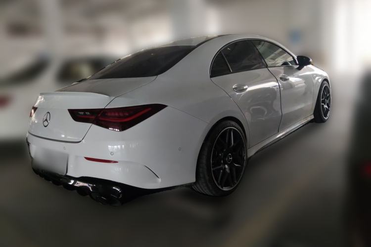 Used Mercedes-Benz CLA AMG 2024 AMG CLA 35 4MATIC Rear Right 45 Deg