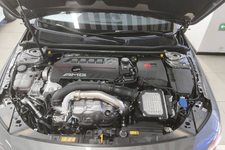 Used Mercedes-Benz CLA AMG 2025 AMG CLA 35 4MATIC Engine Bay