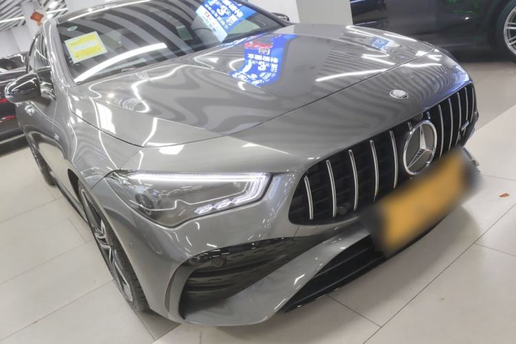 Used Mercedes-Benz CLA AMG 2025 AMG CLA 35 4MATIC Front Right 45 Deg