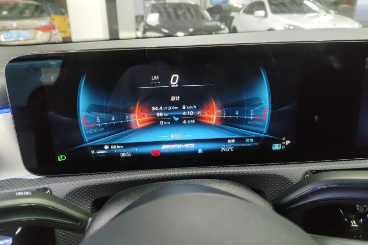Used Mercedes-Benz CLA AMG 2025 AMG CLA 35 4MATIC Instrument Cluster