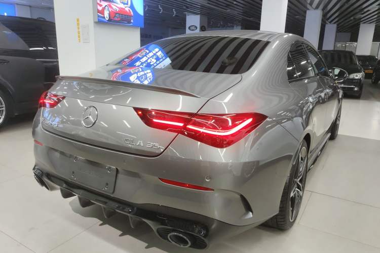 Used Mercedes-Benz CLA AMG 2025 AMG CLA 35 4MATIC Rear Right 45 Deg