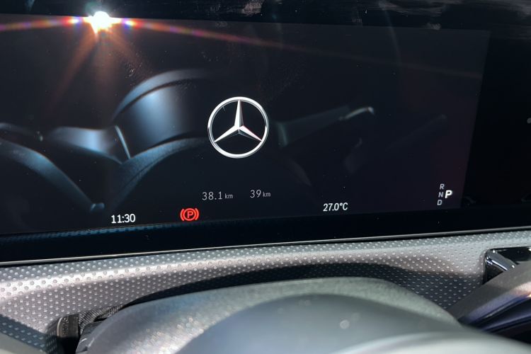 Used Mercedes-Benz CLA AMG 2025 AMG CLA 35 4MATIC Odometer Close Up