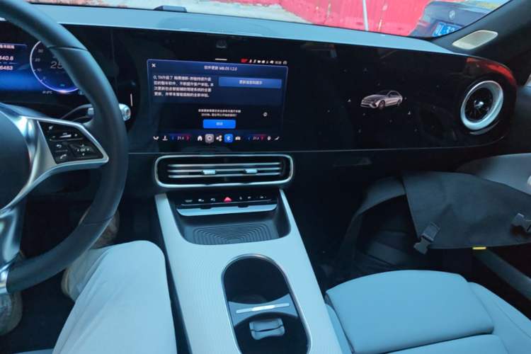 Used Mercedes-Benz CLA Electric 2025 300L Ultra-Long Range Smart Edition Audio And AC Panel