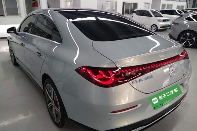 Used Mercedes-Benz CLA Electric 2025 300L Ultra-Long Range Version Rear Left 45 Deg