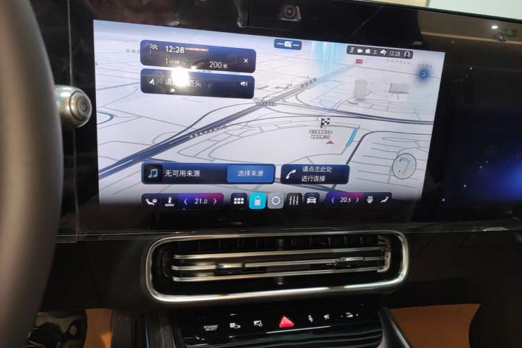 Used Mercedes-Benz CLA Electric 2025 300L Ultra-Long Range Smart Edition Audio And AC Panel