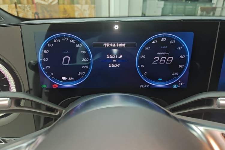 Used Mercedes-Benz CLA Electric 2025 300L Ultra-Long Range Smart Edition Instrument Cluster