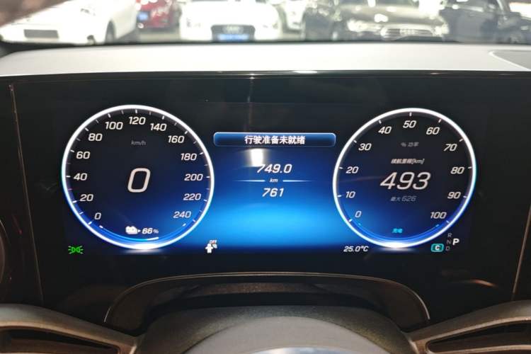 Used Mercedes-Benz CLA Electric 2025 300L Ultra-Long Range Smart Edition Instrument Cluster