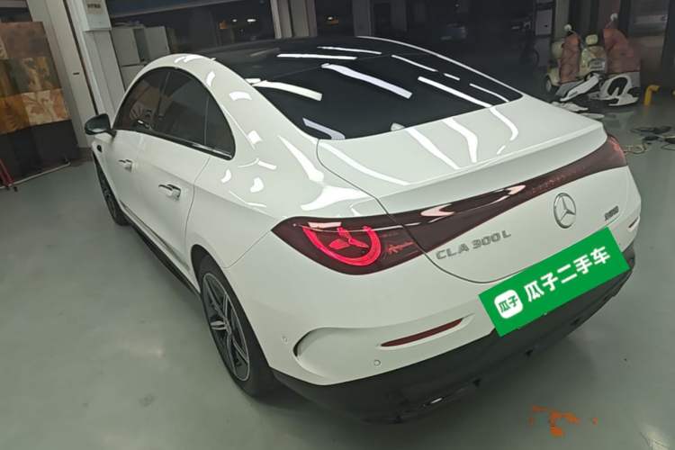 Used Mercedes-Benz CLA Electric 2025 300L Ultra-Long Range Smart Edition Rear Left 45 Deg