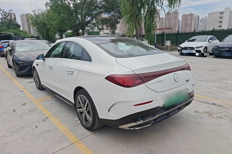 Used Mercedes-Benz CLA Electric 2025 300L Ultra-Long Range Smart Edition Rear Left 45 Deg