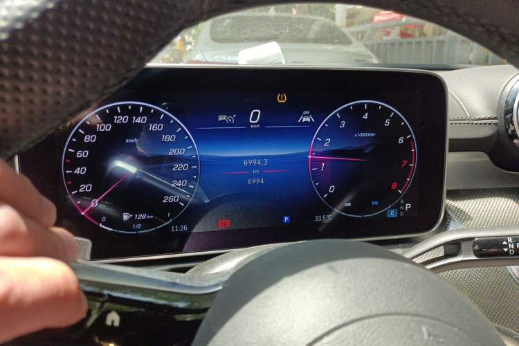 Used Mercedes-Benz CLE 2024 CLE 260 Coupe Odometer Close Up