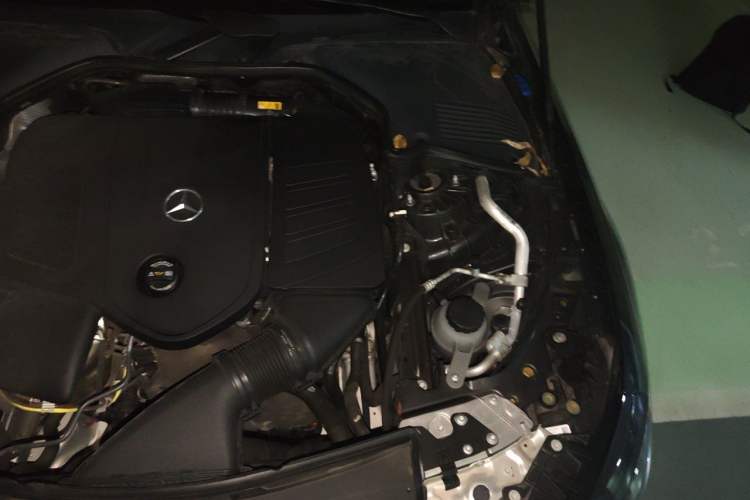 Used Mercedes-Benz CLE 2024 CLE 300 4MATIC Luxury Coupe Engine Bay Left