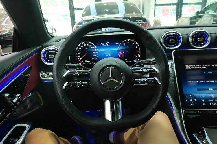 Used Mercedes-Benz CLE 2024 CLE 300 4MATIC Luxury Coupe Steering Wheel