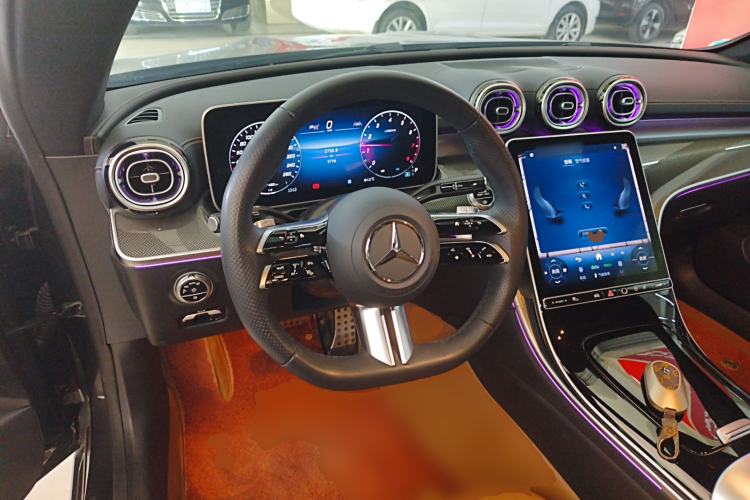 Used Mercedes-Benz CLE 2024 CLE 300 4MATIC Luxury Coupe Steering Wheel