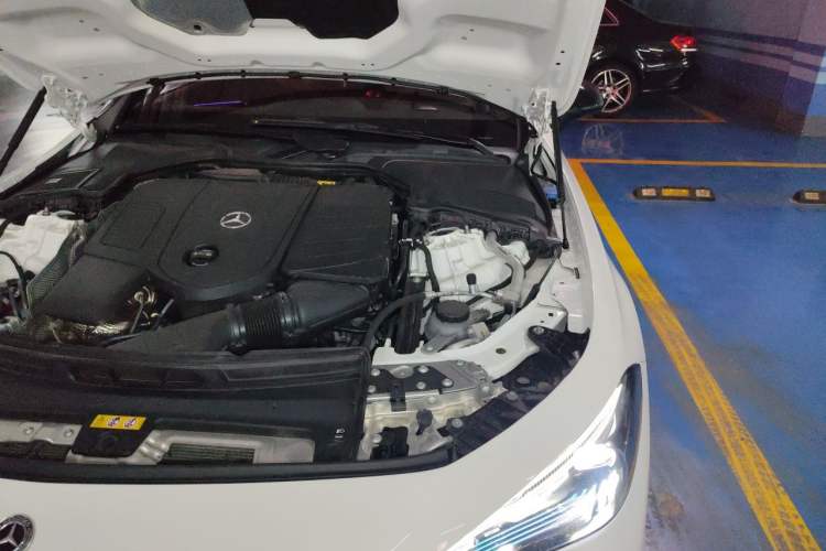 Used Mercedes-Benz CLE 2024 CLE 300 4MATIC Luxury Coupe Engine Bay Left