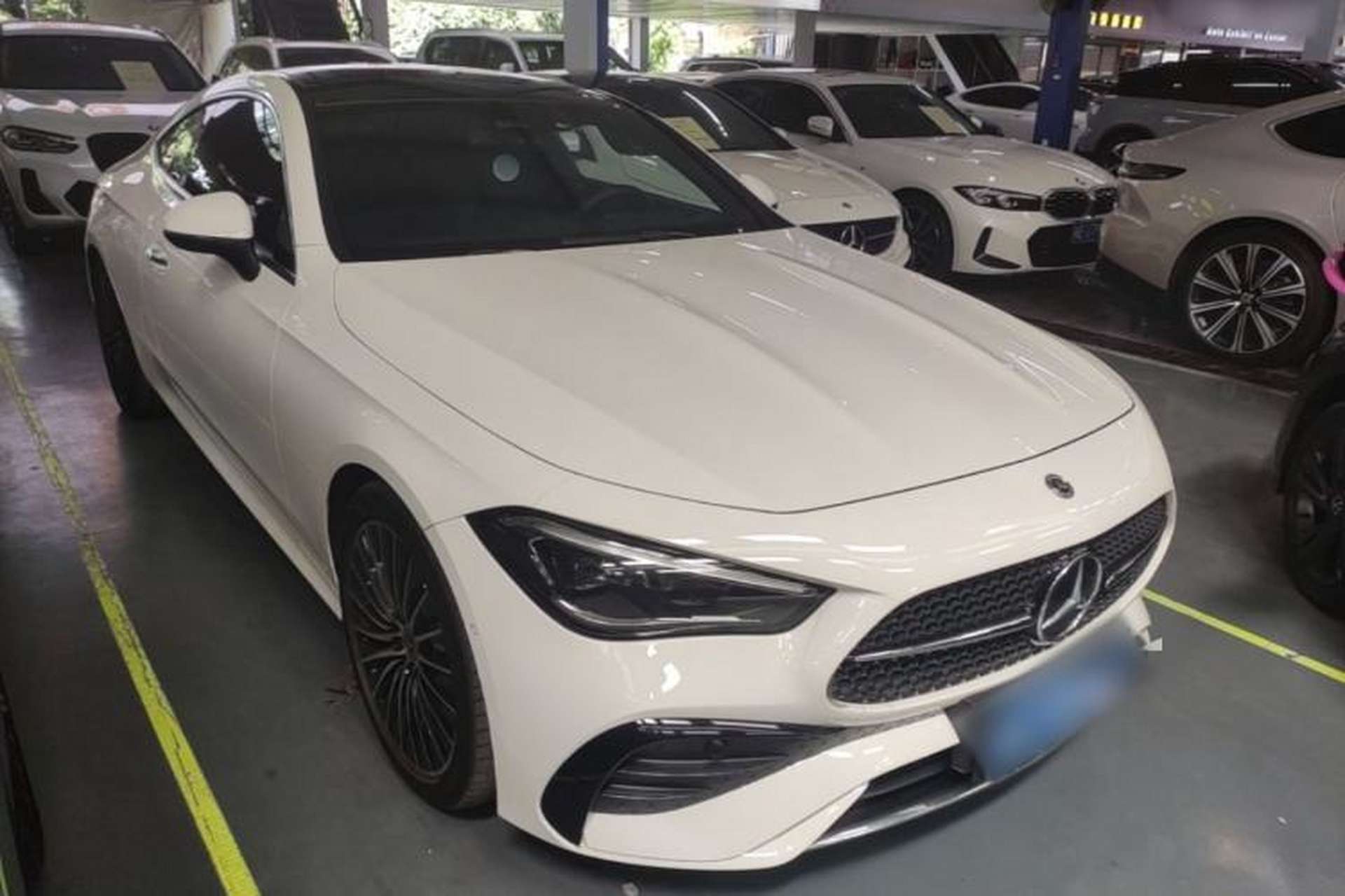 Used Mercedes-Benz CLE 2024 CLE 300 4MATIC Dynamic Coupe Front Right 45 Deg