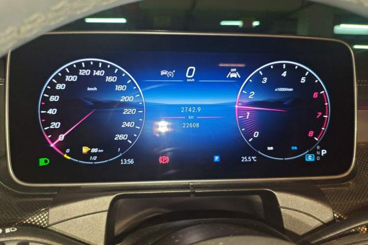 Used Mercedes-Benz CLE 2024 CLE 260 Convertible Coupe Odometer Close Up