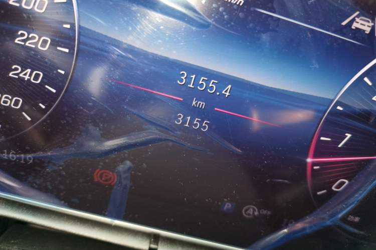 Used Mercedes-Benz CLE 2024 CLE 260 Coupe Odometer Close Up
