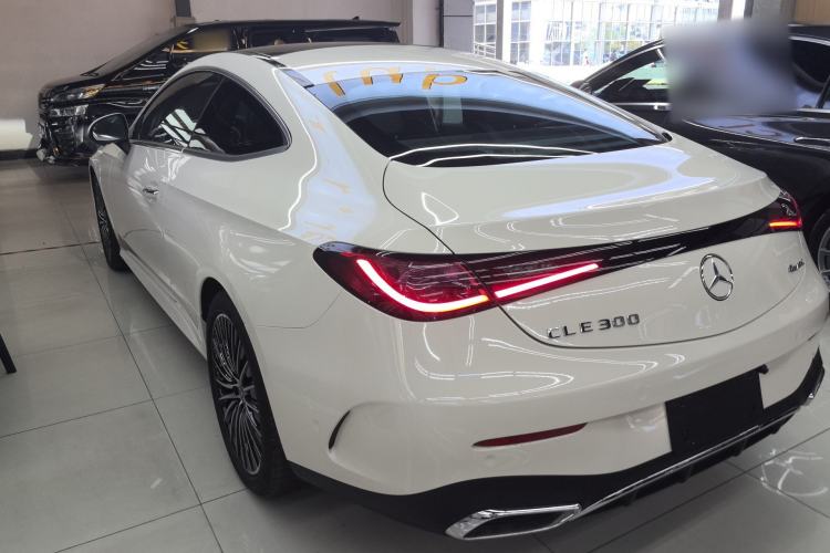 Used Mercedes-Benz CLE 2024 CLE 300 4MATIC Luxury Coupe Rear Left 45 Deg