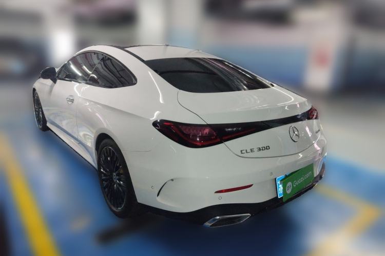 Used Mercedes-Benz CLE 2024 CLE 300 4MATIC Luxury Coupe Rear Left 45 Deg