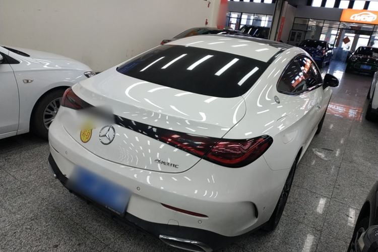 Used Mercedes-Benz CLE 2024 CLE 300 4MATIC Luxury Coupe Rear Right 45 Deg