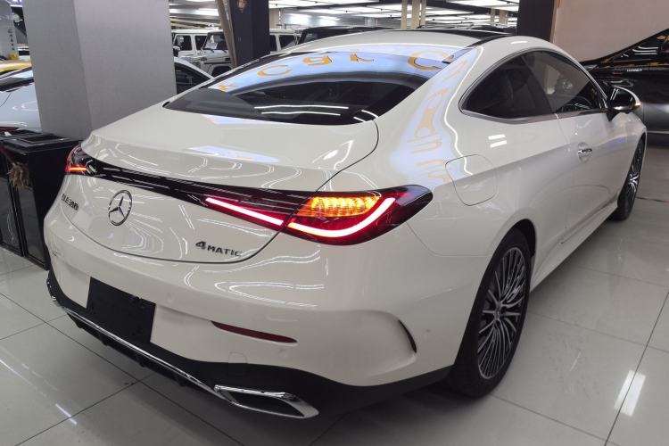 Used Mercedes-Benz CLE 2024 CLE 300 4MATIC Luxury Coupe Rear Right 45 Deg