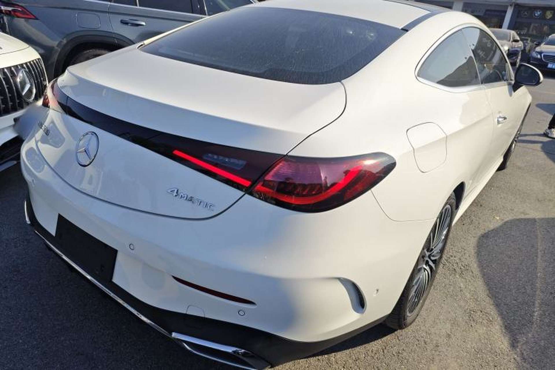 Used Mercedes-Benz CLE 2024 CLE 300 4MATIC Dynamic Coupe Rear Right 45 Deg