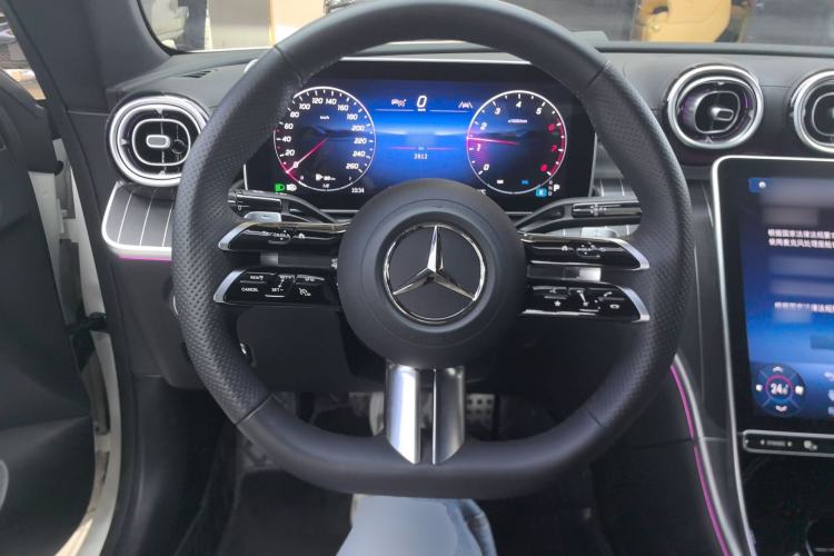 Used Mercedes-Benz CLE 2024 CLE 300 4MATIC Luxury Coupe Steering Wheel