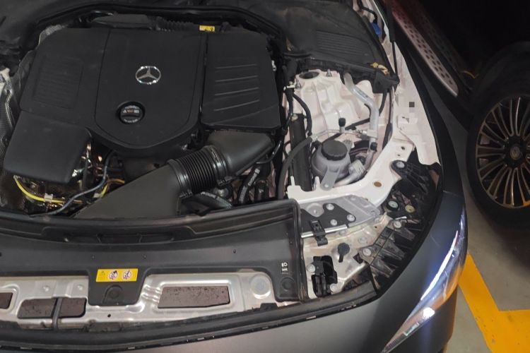 Used Mercedes-Benz CLE 2025 CLE 300 4MATIC Luxury Coupe Engine Bay Left
