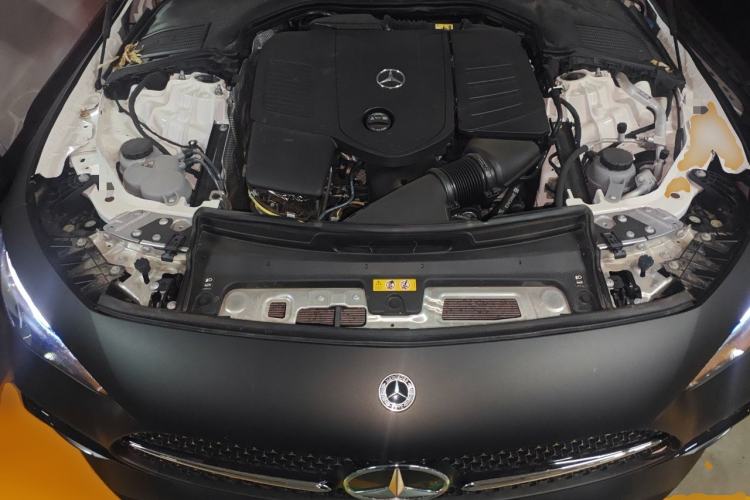 Used Mercedes-Benz CLE 2025 CLE 300 4MATIC Luxury Coupe Engine Bay